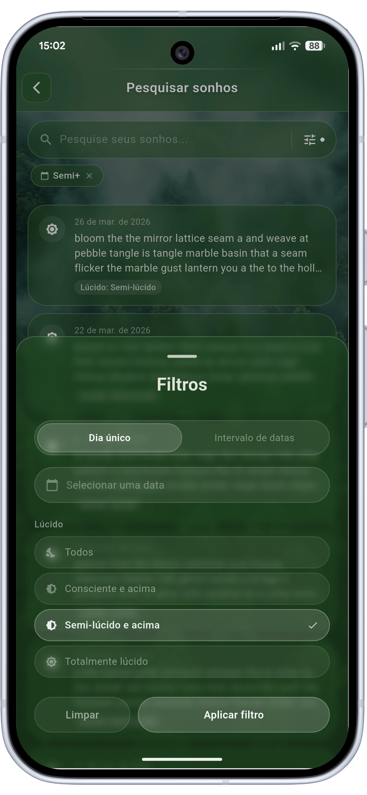 Easy access to everything screen
