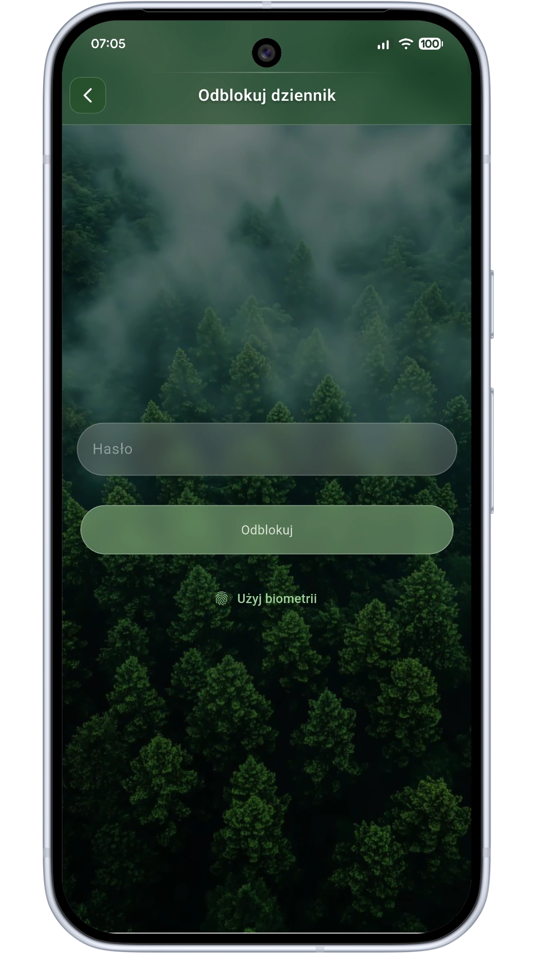 Fully Encrypted screen