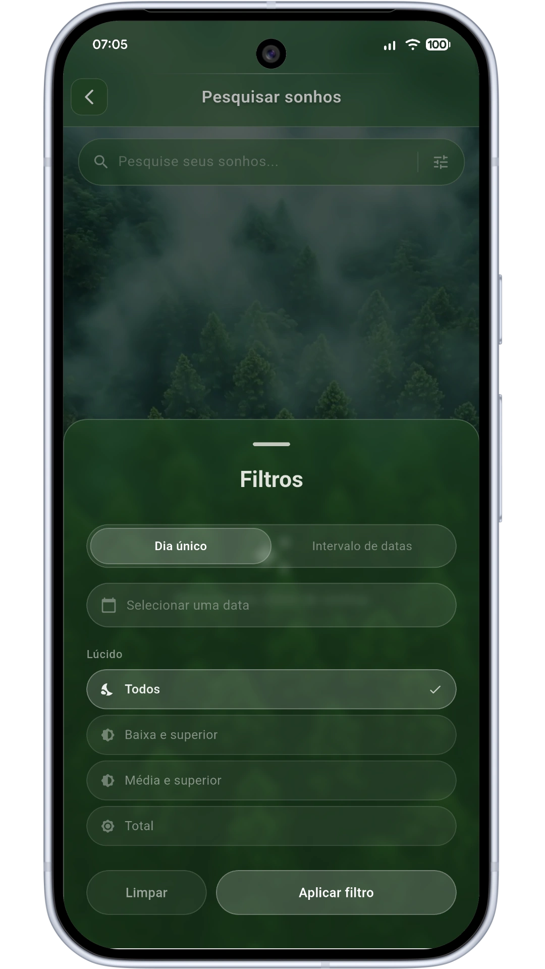 Easy access to everything screen